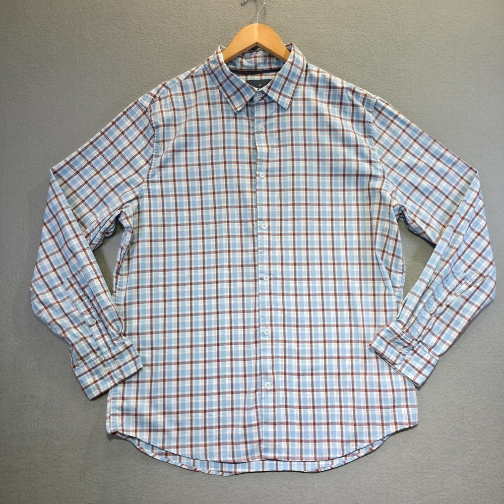 Daniel Hechter‎ Paris Men's Long Sleeve Button Up Shirt Size XL